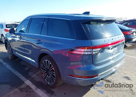 2025 Lincoln Aviator Black Label из США, поврежденный, VIN 5LM5J9XC0SGL08375